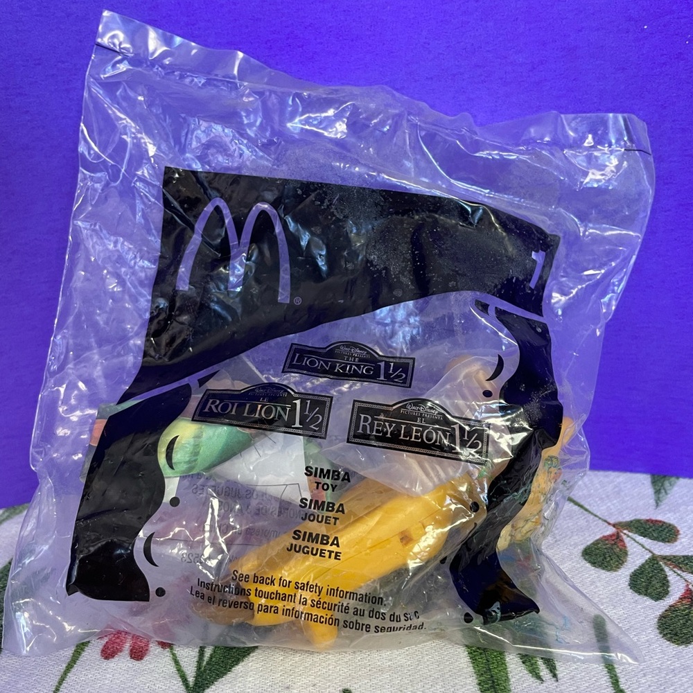 McDonald's Lion King Simba Toy